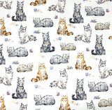 Feline Good fabric