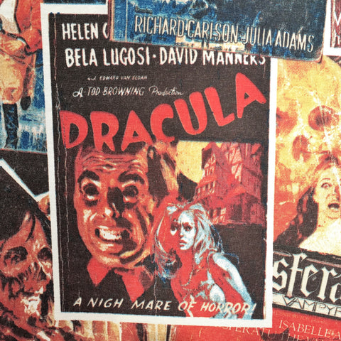 Dracula film poster fabric