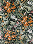 Golden Lily Velour Fabric