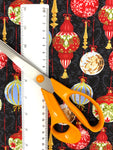 Christmas Baubles fabric
