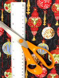 Christmas Baubles fabric