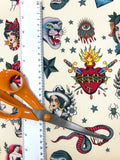 Feathers + Fire fabric (Alexander Henry)