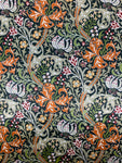 Golden Lily Satin Fabric