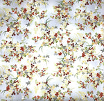Kyoto Garden Floral fabric (grey)