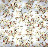 Kyoto Garden Floral fabric (grey)