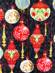 Christmas Baubles fabric