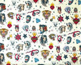 Feathers + Fire fabric (Alexander Henry)