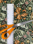Golden Lily Velour Fabric