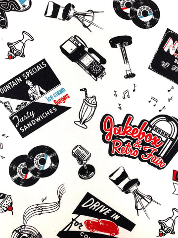 American Diner fabric