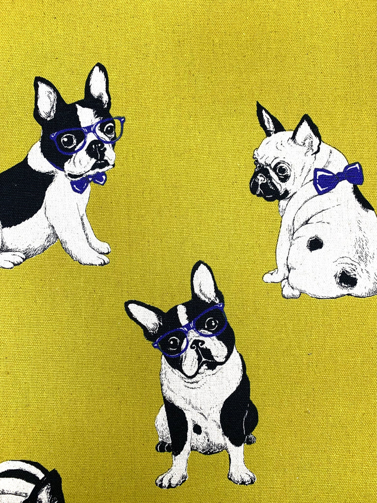 French bulldog fabric store