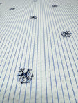 Nautical Dogs Seersucker fabric