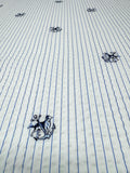 Nautical Dogs Seersucker fabric