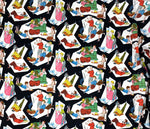 Bye Bye Birdie Family fabric