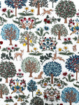 Art Nouveau Forest fabric (cream)
