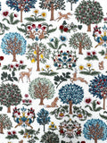 Art Nouveau Forest fabric (cream)