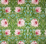 William Morris Pimpernel fabric (pink)