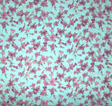 Cherry blossom fabric (blue)