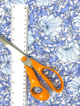 Pimpernel-Style fabric (blue)