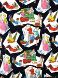 Bye Bye Birdie Family fabric