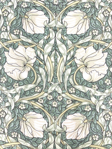 Morris Pimpernel fabric (green)