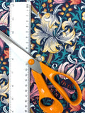 Morris Golden Lily fabric (Navy blue)