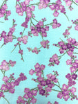 Cherry blossom fabric (blue)