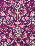 Morris Seasons by May fabric (purple)