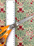 Country Floral Collection fabric (green)