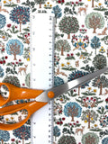 Art Nouveau Forest fabric (cream)