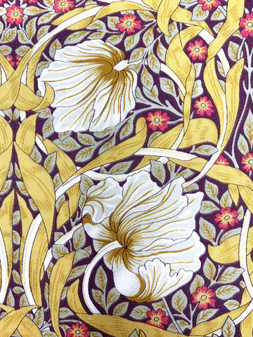 Morris Pimpernel fabric (gold)