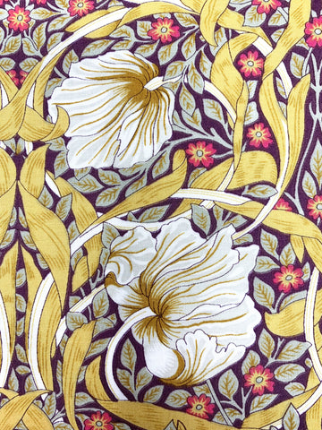 Morris Pimpernel fabric (gold)