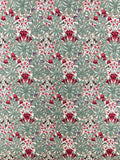 Country Floral Collection fabric (green)