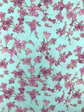 Cherry blossom fabric (blue)