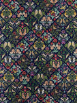 Art Nouveau Woodland fabric (blue)
