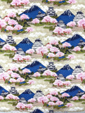 Temples and Fuji fabric