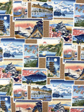 Japanese Landscapes fabric