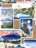 Japanese Landscapes fabric