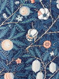 Morris Pomegranate fabric (Navy blue)
