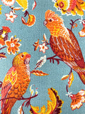 Paradise Parrots fabric
