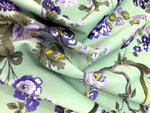 Bird Garden velvet