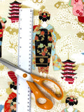 Geisha fabric (ivory)