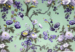 Bird Garden velvet