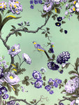 Bird Garden velvet