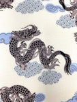 Dragons fabric (cream)