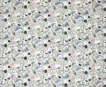 Crazy Cats fabric (white or beige)