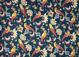 Paradise Parrots fabric