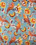 Paradise Parrots fabric