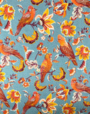 Paradise Parrots fabric