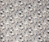 Crazy Cats fabric (white or beige)