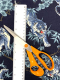 Tiger Jungle fabric (blue)